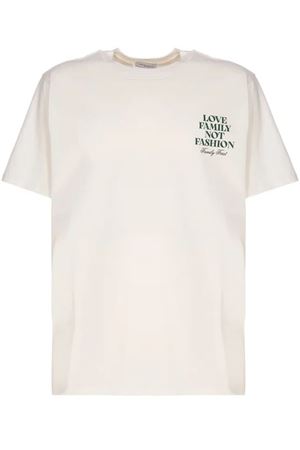 White cotton T-shirt FAMILY FIRST | TS2503WHITE